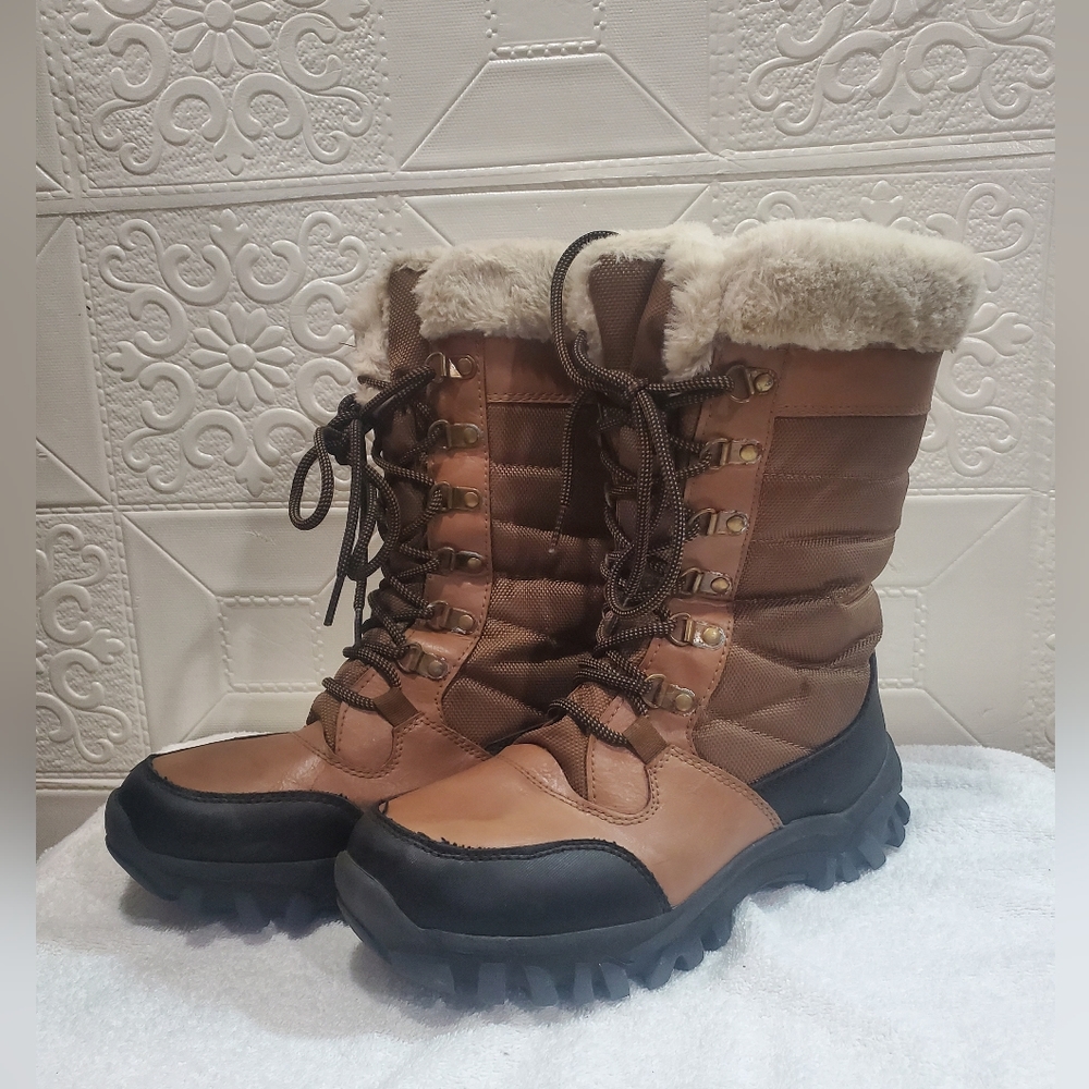 CALL IT SPRING Faux Fur Winter Boots